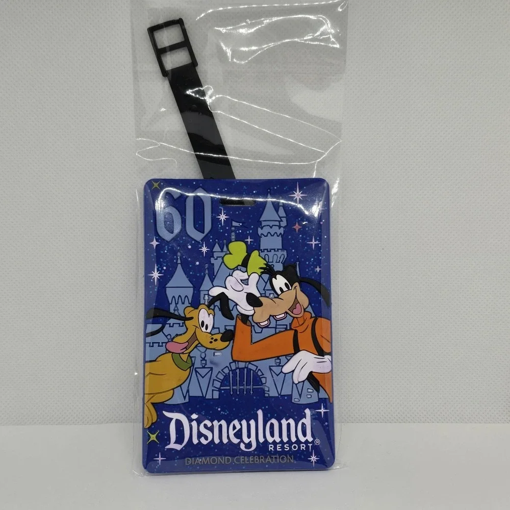 Disneyland Resort 60th Anniversary Luggage Tag Disney